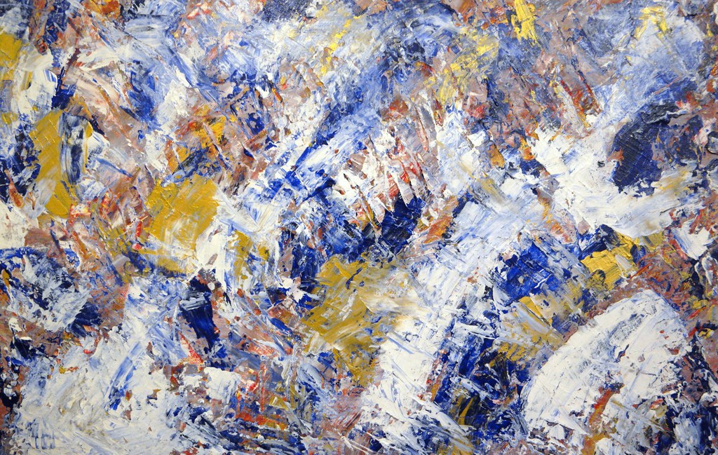 Abstrakte farbige Malerei